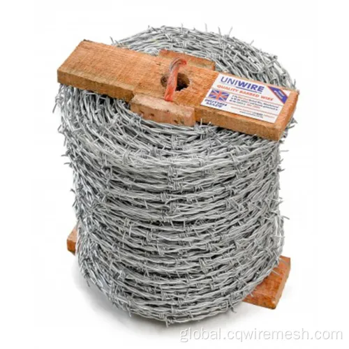 China Electro Galvanized PVC Coated Barbed Wire Factory